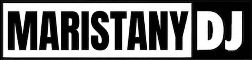 Logo Maristany dj black and white